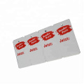 Garment price cardboard hang tags type custom blank garment price tags